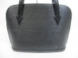 Photo2: LOUIS VUITTON Epi Leather Black Tote&Shoppers Bag Purse Lussac #4440