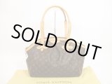 Photo: LOUIS VUITTON Monogram Leather Brown Tote&Shoppers Bag Tivoli GM #4451