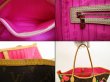 Photo9: LOUIS VUITTON Leather Brown Limited Tote Bag Purse Neverfull MM Rose #4453