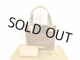 Photo: LOUIS VUITTON Limited Monogram Vinyl Brown Tote Bag Cabas Ambre PM #4455