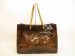 Photo2: LOUIS VUITTON Monogram Brown Vinyl Tote&Shoppers Bag Cabas Cruise #4462