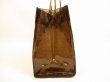 Photo4: LOUIS VUITTON Monogram Brown Vinyl Tote&Shoppers Bag Cabas Cruise #4462