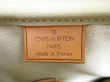 Photo10: LOUIS VUITTON Monogram Leather Brown Hand Bag Purse Deauville #4463