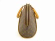 Photo3: LOUIS VUITTON Monogram Leather Brown Hand Bag Purse Ellipse MM #4466