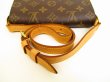 Photo7: LOUIS VUITTON Monogram Leatger Brown Shoulder Bag Musette Salsa Short #4468