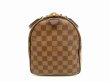 Photo3: LOUIS VUITTON Damier Leather Brown Hand Bag Purse Speedy30 #4470