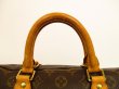 Photo11: LOUIS VUITTON Monogram Leather Brown Hand Bag Purse Speedy30 #4474