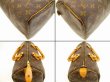 Photo6: LOUIS VUITTON Monogram Leather Brown Hand Bag Purse Speedy30 #4474