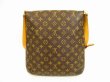 Photo2: LOUIS VUITTON Monogram Leather Brown Messenger&Cross-body Bag Musette #4475