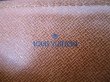 Photo10: LOUIS VUITTON Monogram Leather Brown Clutch Bag Document Case Purse #4486