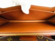 Photo8: LOUIS VUITTON Monogram Leather Brown Hand Bag Purse Concorde #4492