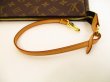 Photo7: LOUIS VUITTON Monogram Leather Brown Accessories Pouch Pochette #4493