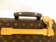 Photo7: LOUIS VUITTON Monogram Leather Brown Carry-on Bag Travel Bag Pegase 45 #4497