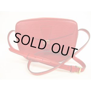 Photo: LOUIS VUITTON Epi Leather Red Messenger&Cross-body Bag Jeune Fille #4498