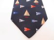 Photo4: LOUIS VUITTON LV Cup 1994 Silk Navy Neck Tie Rare #4499