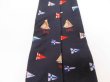 Photo6: LOUIS VUITTON LV Cup 1994 Silk Navy Neck Tie Rare #4499