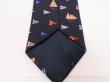 Photo7: LOUIS VUITTON LV Cup 1994 Silk Navy Neck Tie Rare #4499