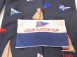 Photo9: LOUIS VUITTON LV Cup 1994 Silk Navy Neck Tie Rare #4499