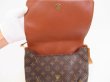 Photo8: LOUIS VUITTON Monogram Leather Brown Shoulder Bag Musette Tango Short #4502