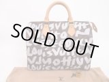 Photo: LOUIS VUITTON Monogram Leather Graffiti White Hand Bag Speedy30 #4506