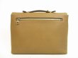 Photo2: LOUIS VUITTON Taurillon Leather Gray Briefcase Serviette Dorian #4518