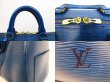 Photo9: LOUIS VUITTON Epi Leather Blue Duffle&Gym Bag Hand Bag Keepall 50 #4532