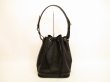 Photo1: LOUIS VUITTON Epi Leather Black Shoulder Bag Purse Noe #4537