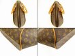 Photo6: LOUIS VUITTON Monogram Leather Brown Hand Bag Purse Ellipse MM #4549