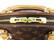 Photo9: LOUIS VUITTON Monogram Leather Brown Hand Bag Purse Ellipse MM #4549