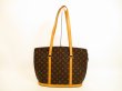 Photo1: LOUIS VUITTON Monogram Leather Brown Tote&Shoppers Bag Babylone #4563