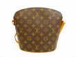 Photo2: LOUIS VUITTON Monogram Leather Brown Messenger&Cross-body Bag Drouot #4567