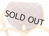 Photo: LOUIS VUITTON Monogram Leather Brown Cross-body Bag Tambourine #4574