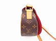 Photo3: LOUIS VUITTON Monogram Leather Brown Cross-body Bag Tambourine #4574