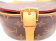 Photo9: LOUIS VUITTON Monogram Leather Brown Cross-body Bag Tambourine #4574