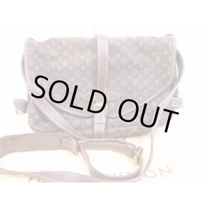 Photo: LOUIS VUITTON Mini Lin Canvas Brown Messenger&Crossbody Bag Saumur MM #4581