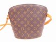 Photo2: LOUIS VUITTON Monogram Leather Brown Messenger&Cross-body Bag Drouot #4582