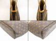 Photo6: LOUIS VUITTON Monogram Leather Brown Tote&Shoppers Bag Neverfull MM #4593