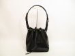 Photo1: LOUIS VUITTON Epi Leather Black Shoulder Bag Purse Petite Noe #4606