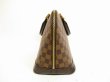 Photo4: LOUIS VUITTON Damier Leather Brown Hand Bag Purse Alma PM #4616