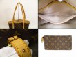 Photo11: LOUIS VUITTON Monogram Leather Brown Tote Bag Bucket GM w/Pouch #4618