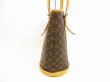 Photo4: LOUIS VUITTON Monogram Leather Brown Tote Bag Bucket GM w/Pouch #4618