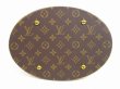 Photo5: LOUIS VUITTON Monogram Leather Brown Tote Bag Bucket GM w/Pouch #4626