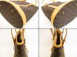 Photo6: LOUIS VUITTON Monogram Leather Brown Tote Bag Bucket GM w/Pouch #4626