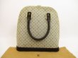 Photo1: LOUIS VUITTON Monogram Mini Canvas Brown Hand Bag Purse Alma Haut #4632