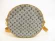 Photo2: LOUIS VUITTON Monogram Mini Canvas Blue Cross-body Bag Jeanne GM #4636