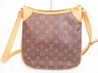 Photo2: LOUIS VUITTON Monogram Leather Brown Messenger&Cross-body Bag Odeon PM #4647