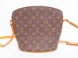 Photo2: LOUIS VUITTON Monogram Leather Brown Messenger&Cross-body Bag Drouot #4648