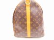 Photo3: LOUIS VUITTON Monogram Leather Brown Gym Bag Keepall 55 Bandouliere #4649