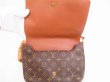 Photo8: LOUIS VUITTON Monogram Leather Brown Shoulder Bag Musette Tango Short #4650