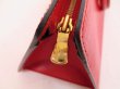 Photo11: LOUIS VUITTON Epi Leather Red Hand Bag Purse Sac Triangle #4651